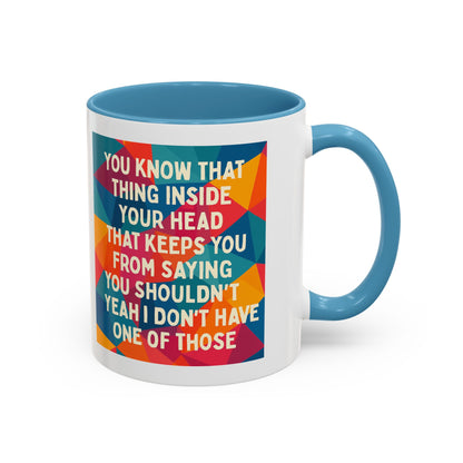 No Filter 2-Tone Coffee Mug