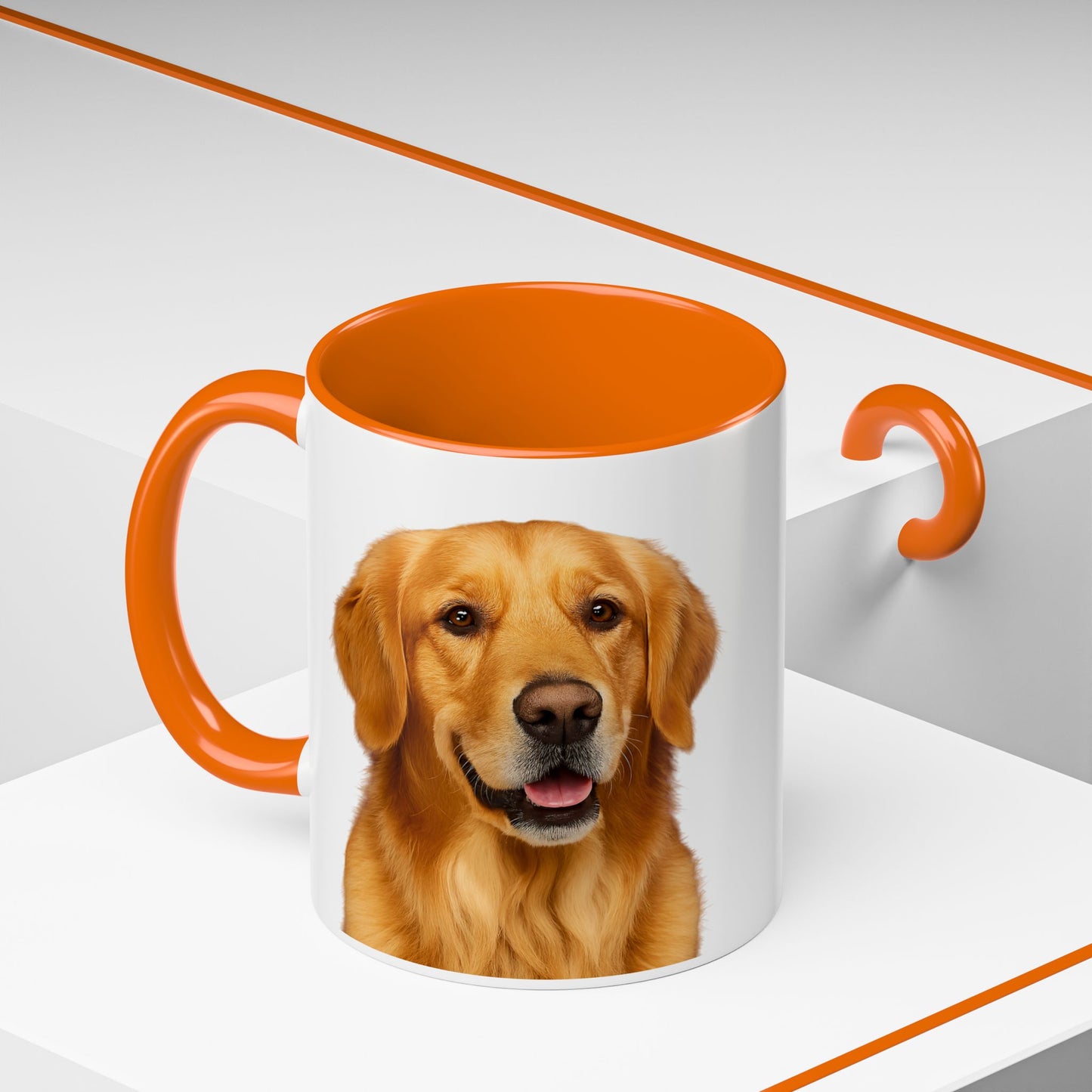 Golden Head 2-Tone Coffee Mug