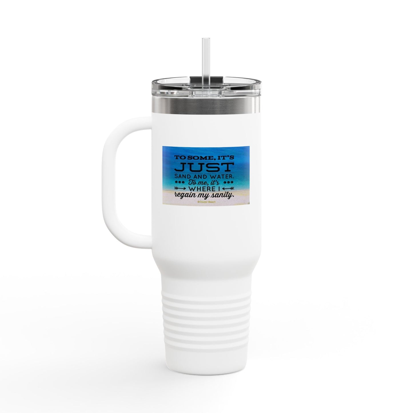Dr. Beach Insulated Travel Mug