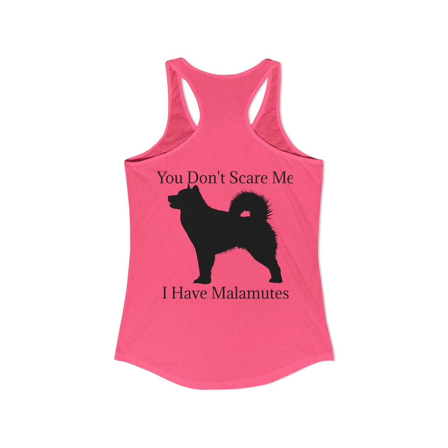 You Don't Scare Me Women's Racerback Tank