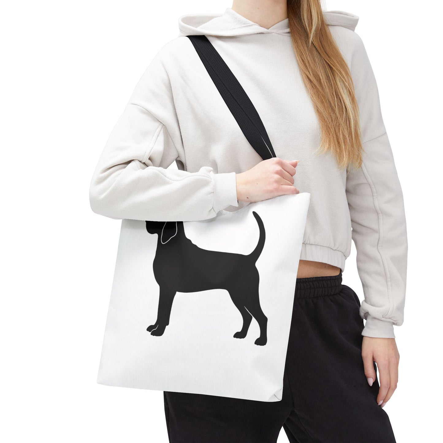 Bloodhound Silhouette Tote Bag