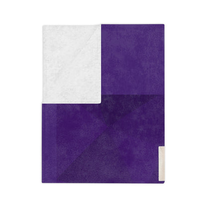Caffeine Junkie Velveteen Microfiber Blanket