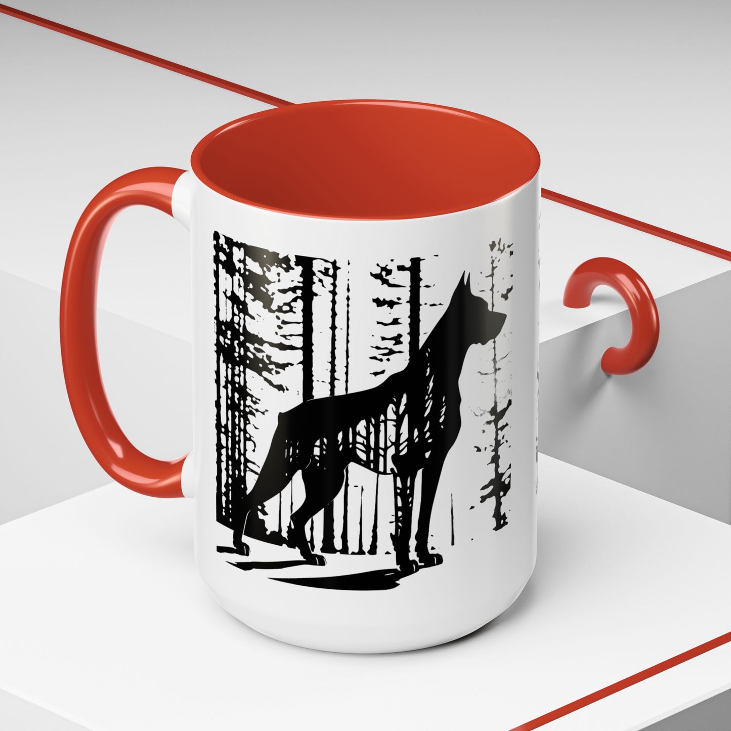 Watchful Eyes 2-Tone Coffee Mug