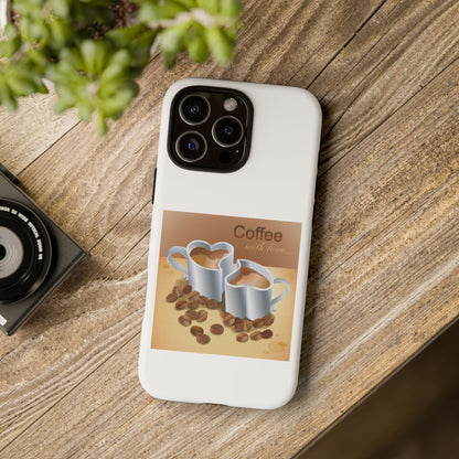 Coffee With Love iPhone Case