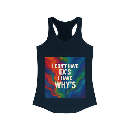 X's And Y's Women's Racerback Tank
