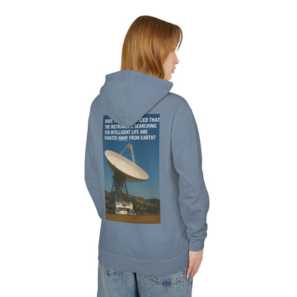 Intelligent Life Unisex Lightweight Hoodie