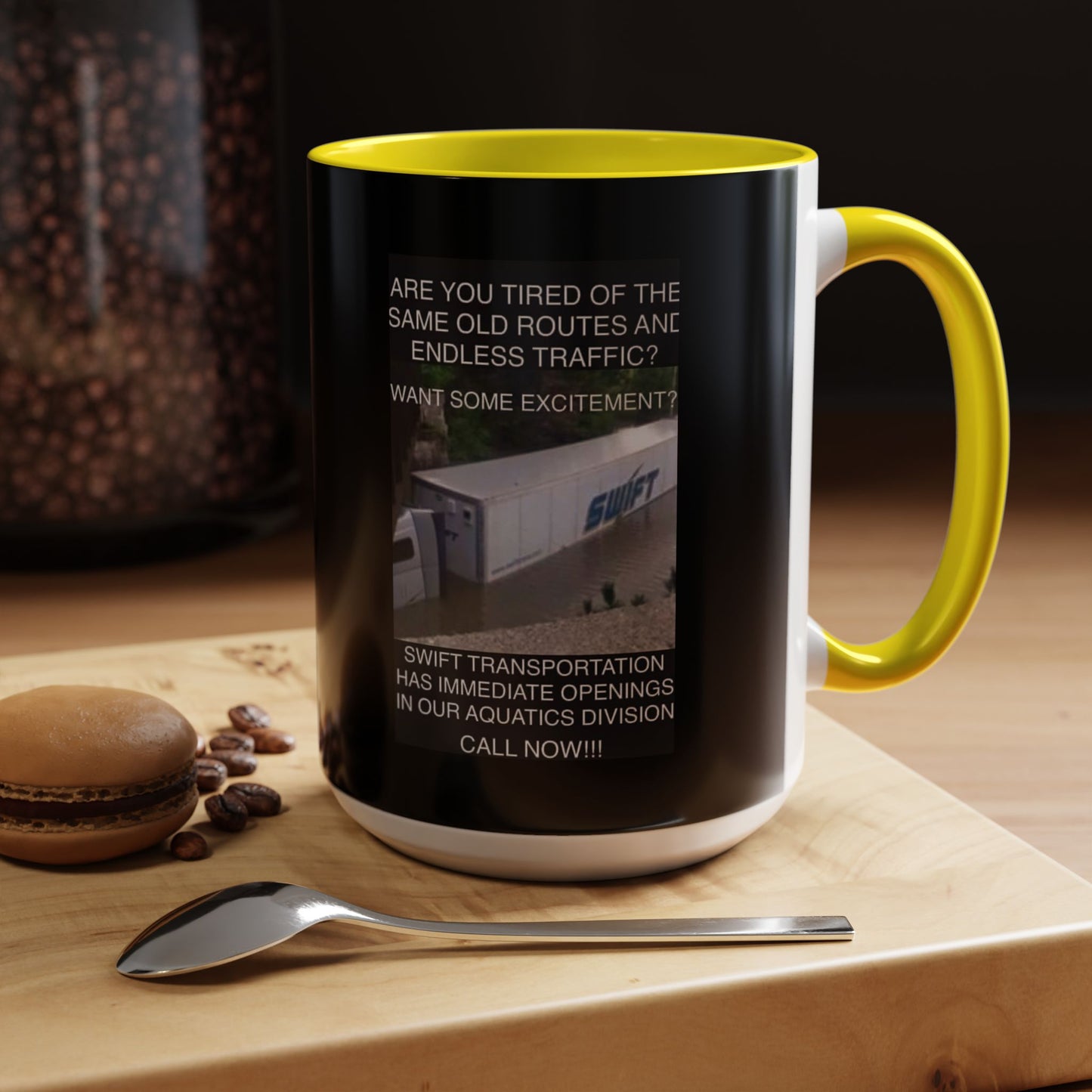 Swift Aquatics 2-Tone Coffee Mug