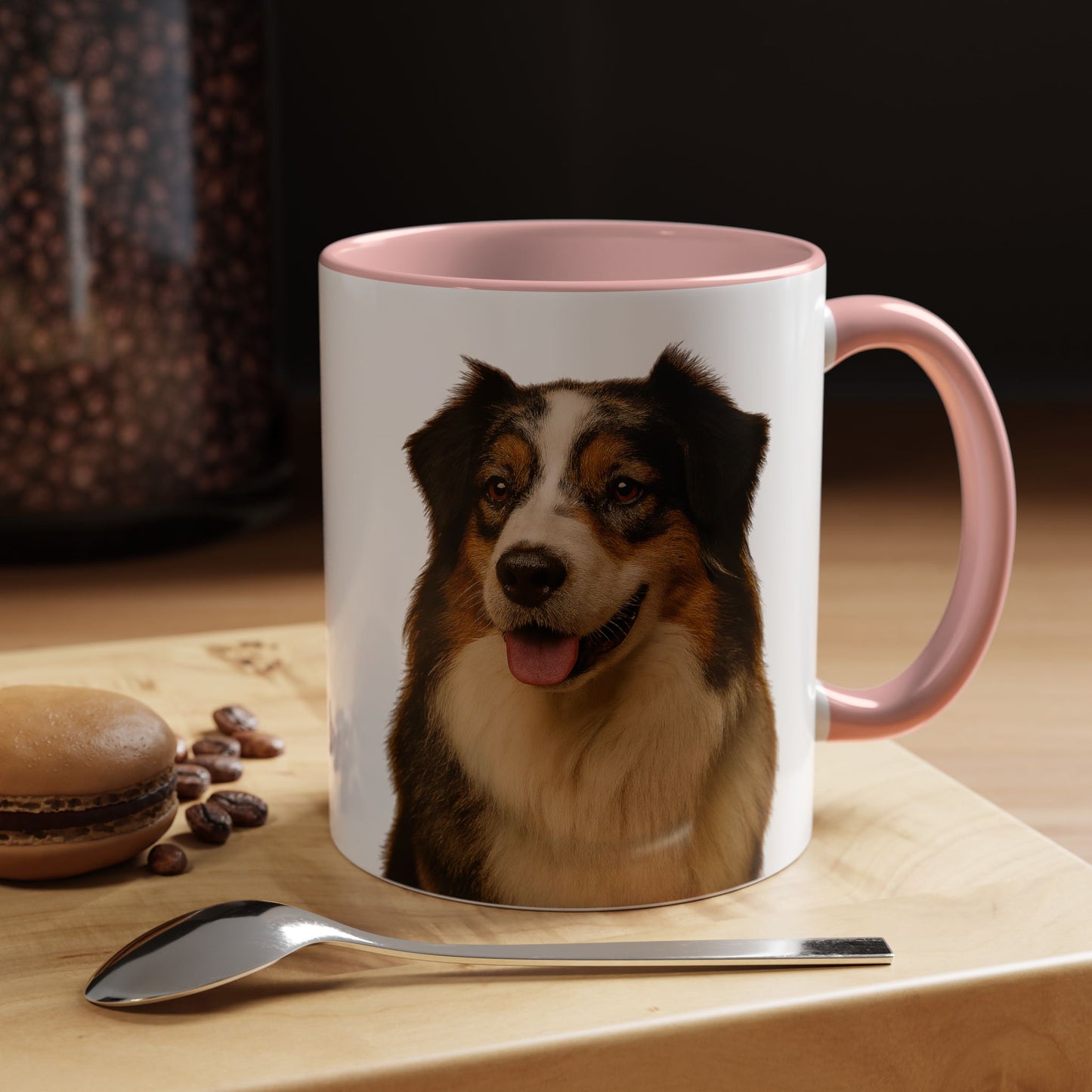 Aussie Head 2-Tone Coffee Mug