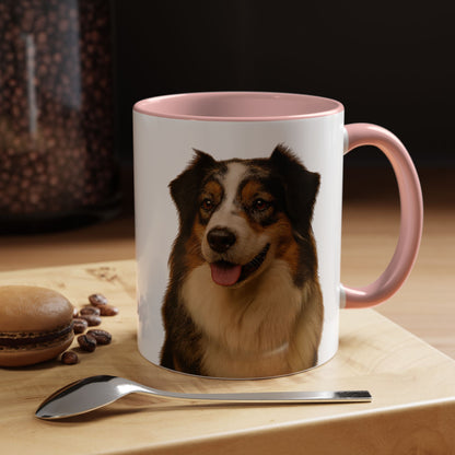 Aussie Head 2-Tone Coffee Mug