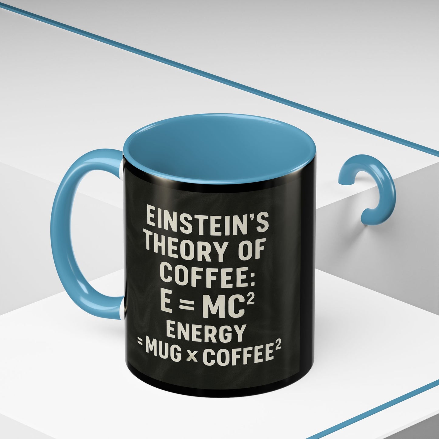 Einstein's Theory Of Coffee 2-Tone Coffee Mug