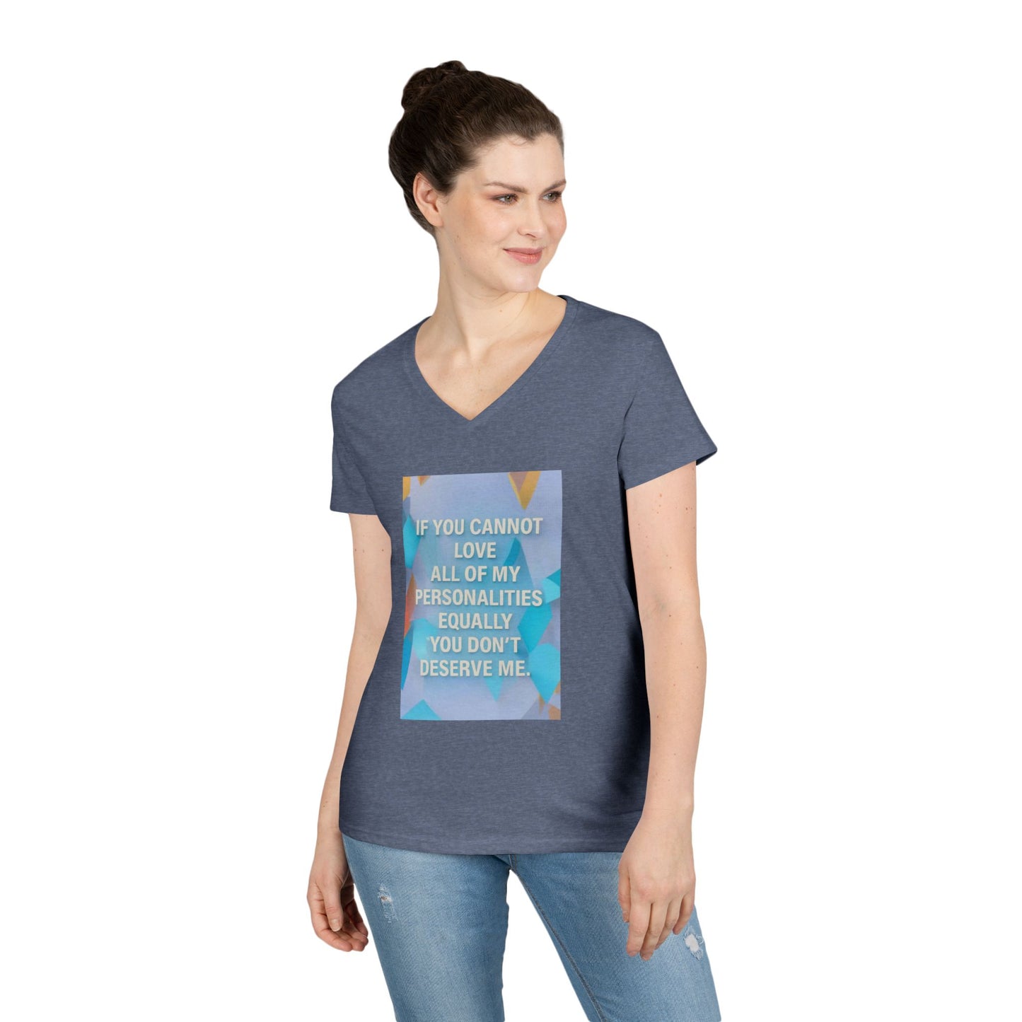 All Of My Personalities Women's V-Neck T-Shirt