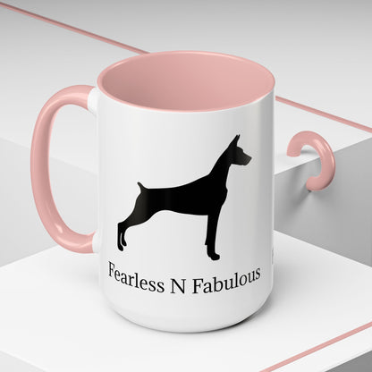 Fearless N Fabulous 2-Tone Coffee Mug