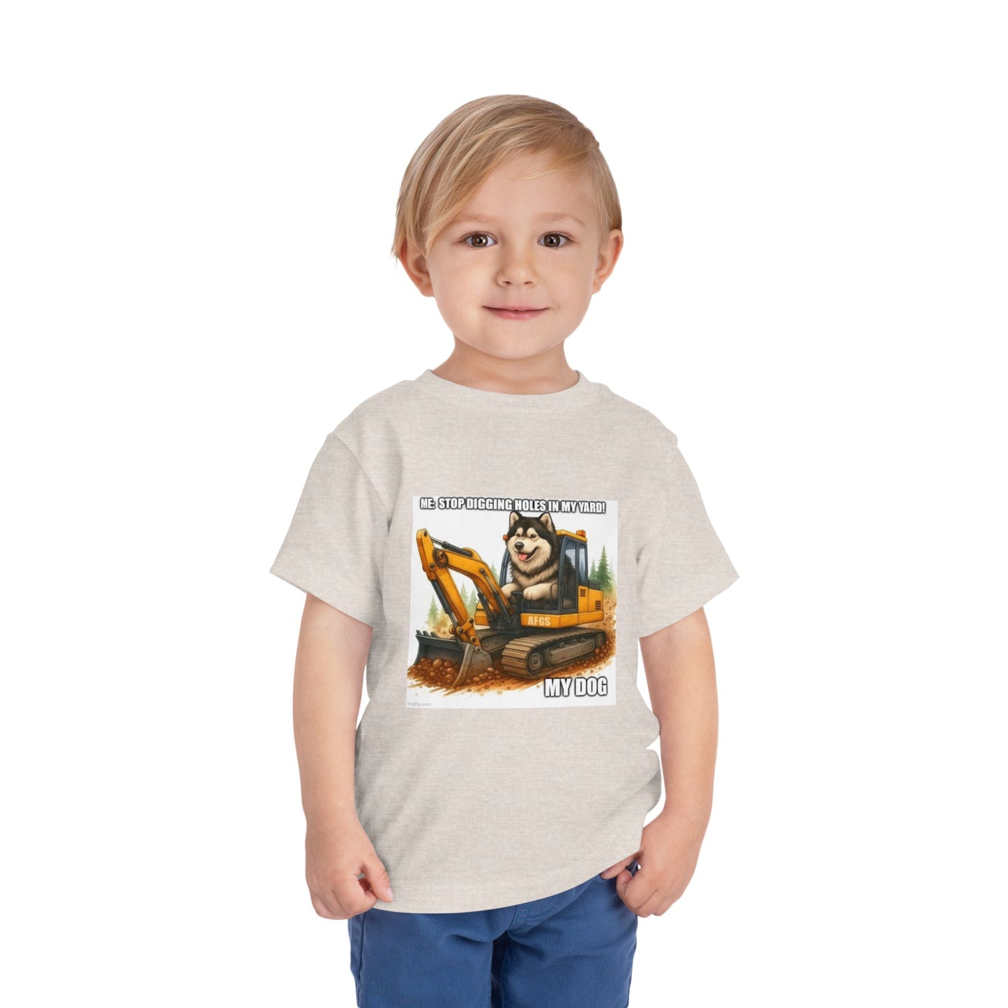 Digmaster 2000 Toddler Unisex Short Sleeve Crewneck Tee