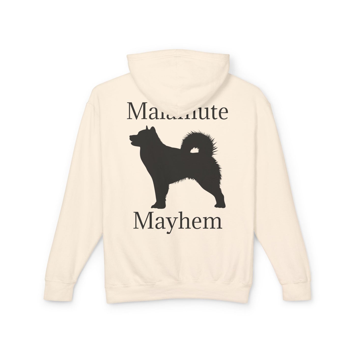 Malamute Mayhem Unisex Lightweight Hoodie