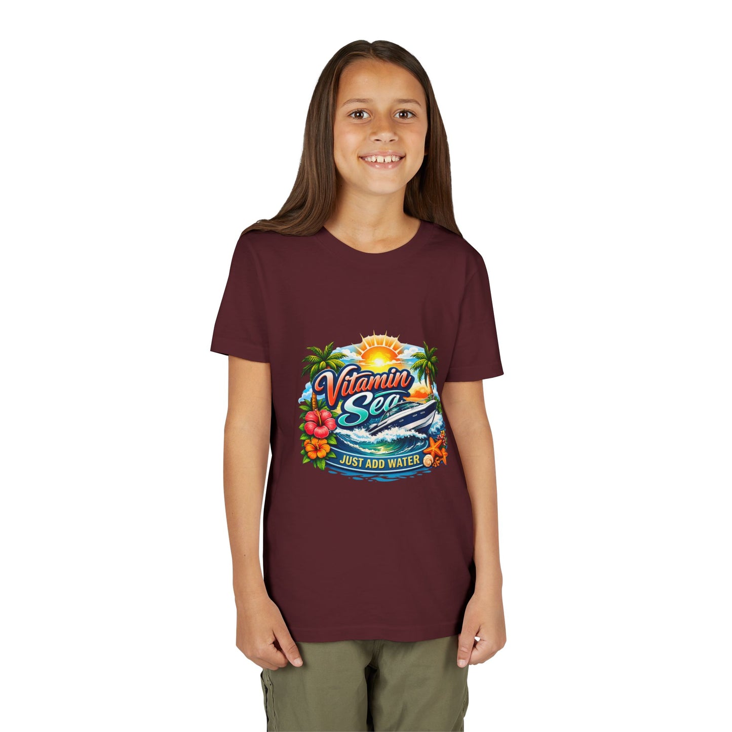 Vitamin Sea Youth Unisex Short Sleeve Crewneck Tee
