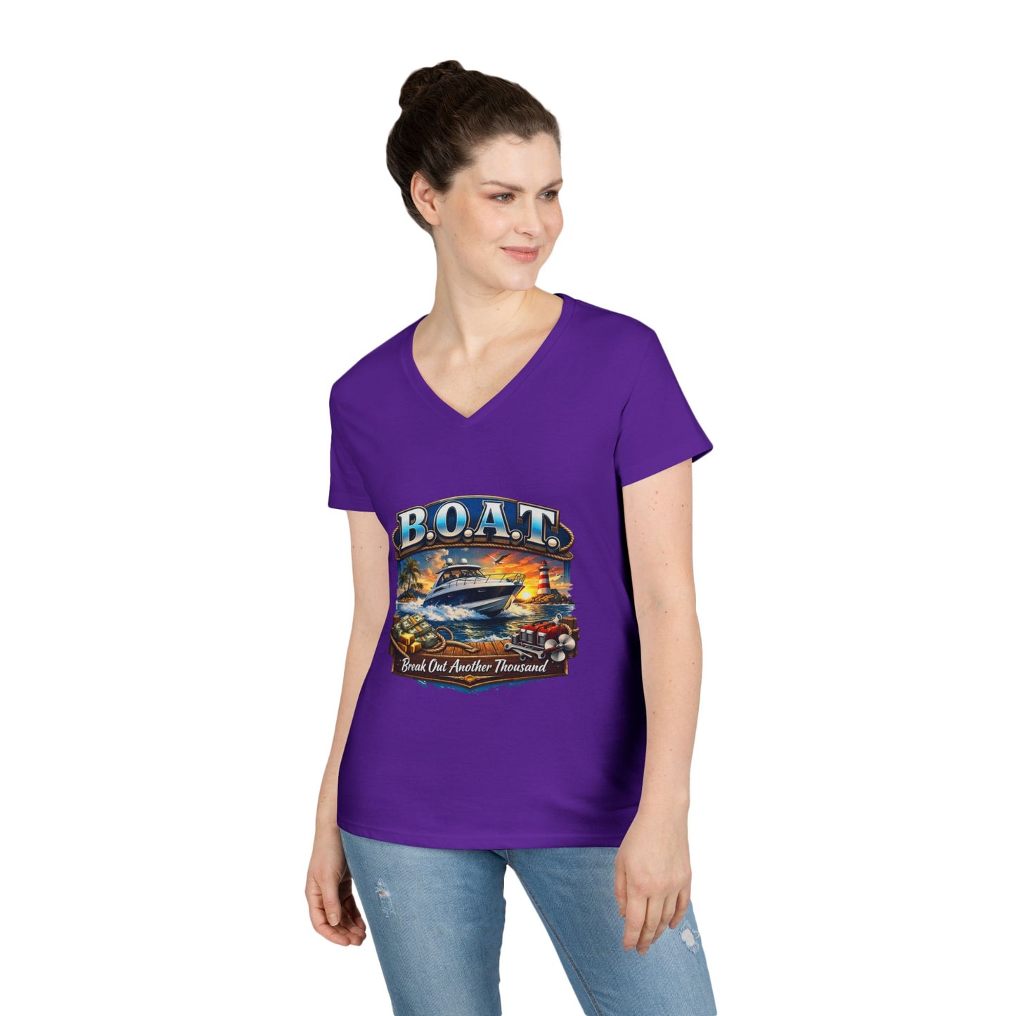 B.O.A.T. Women's V-Neck T-Shirt