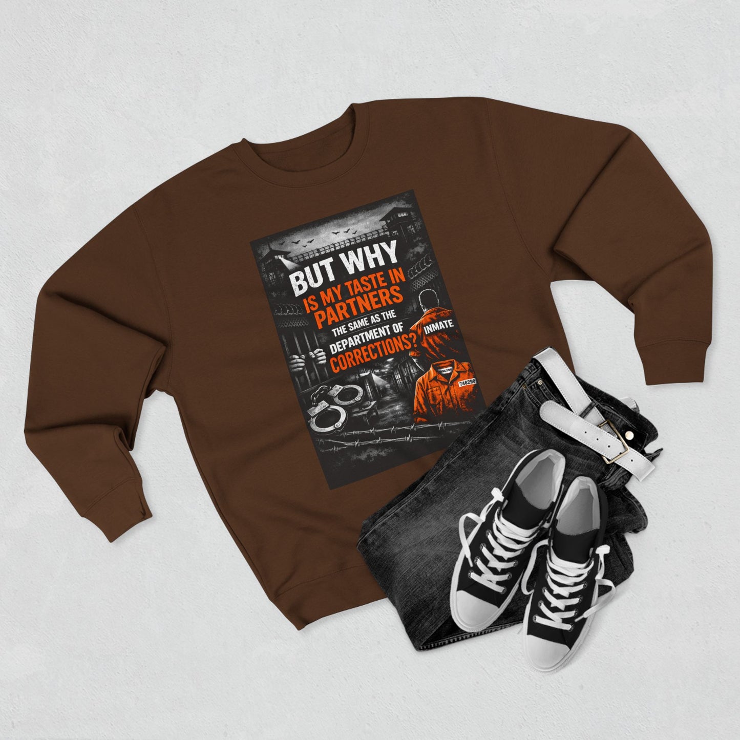 Department Of Corrections Unisex Crewneck Sweatshirt