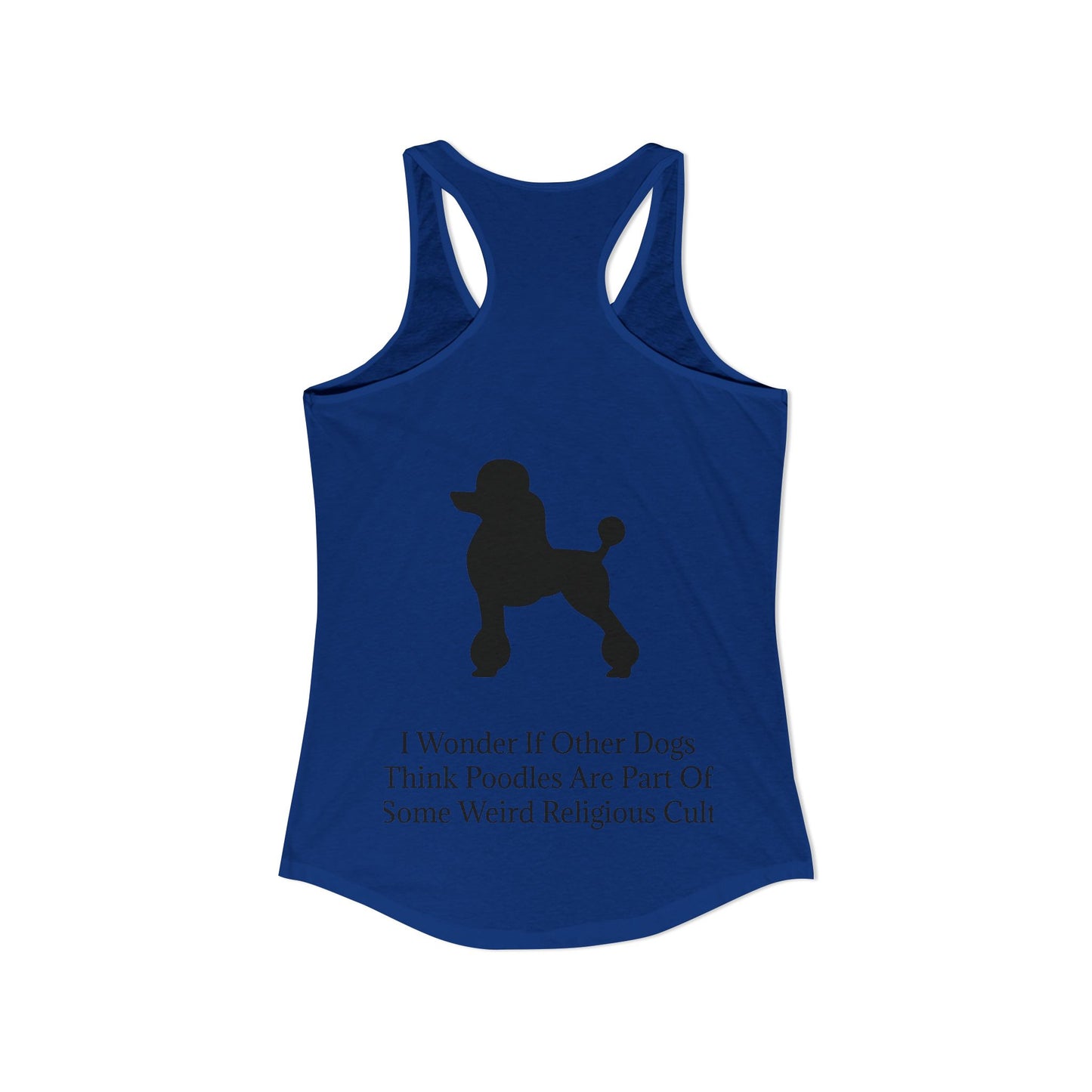 I Wonder Women's Racerback Tank