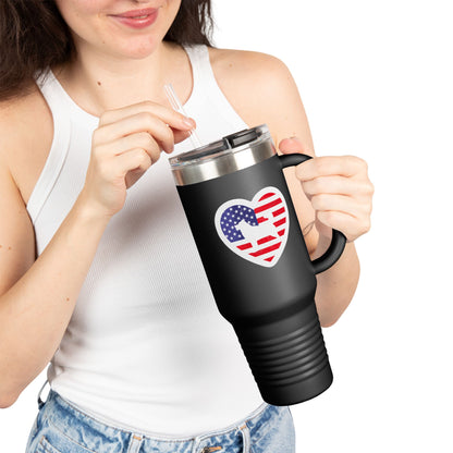 Malamute Flag Insulated Travel Mug