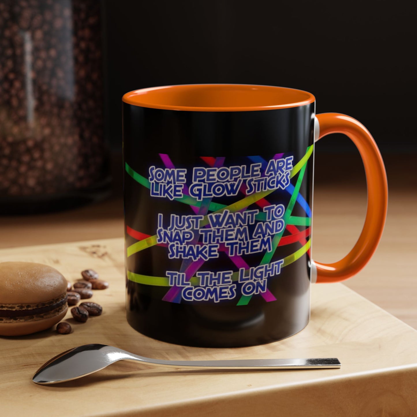 Glow Sticks 2-Tone Coffee Mug