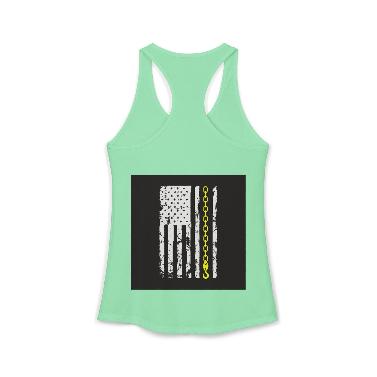 Thin Yellow Line Women's Racerback Tank