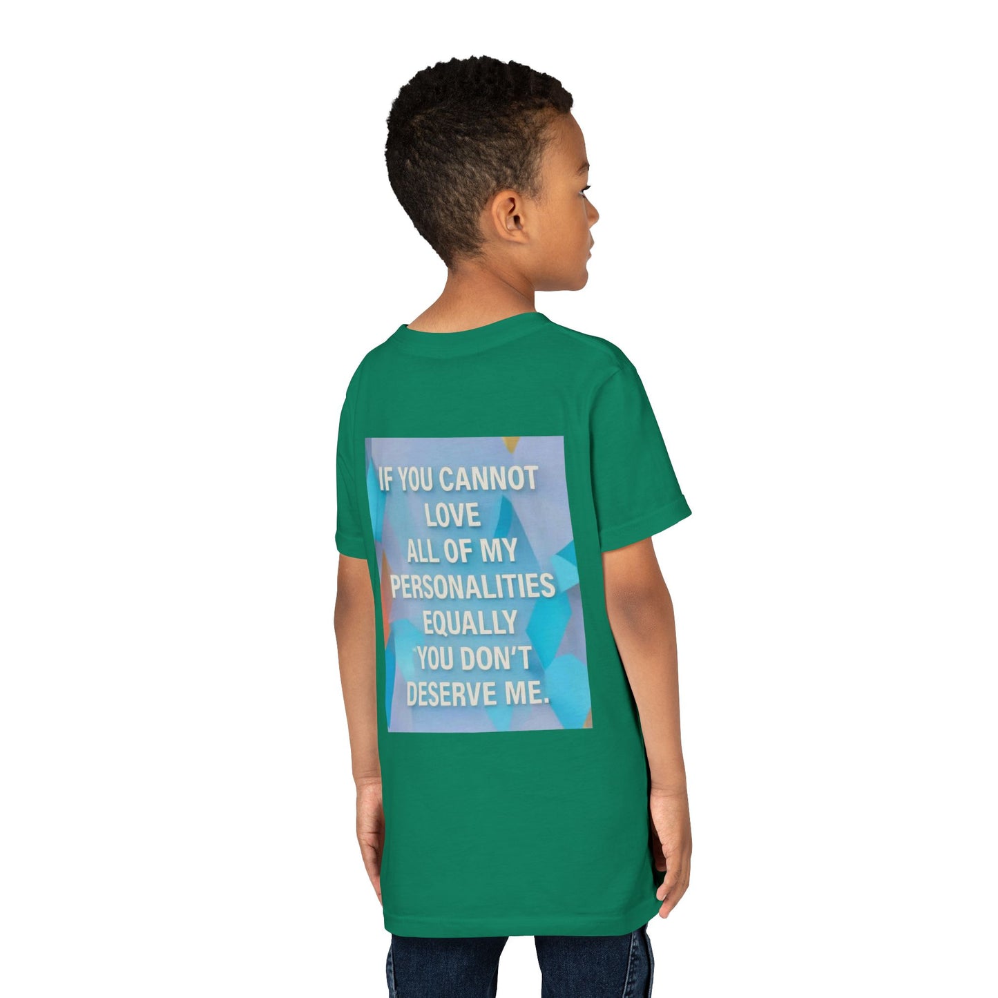 All Of My Personalities Youth Unisex Short Sleeve Crewneck Tee
