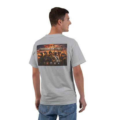Freedom Isn't Free Men's Short-Sleeve Crewneck Tee