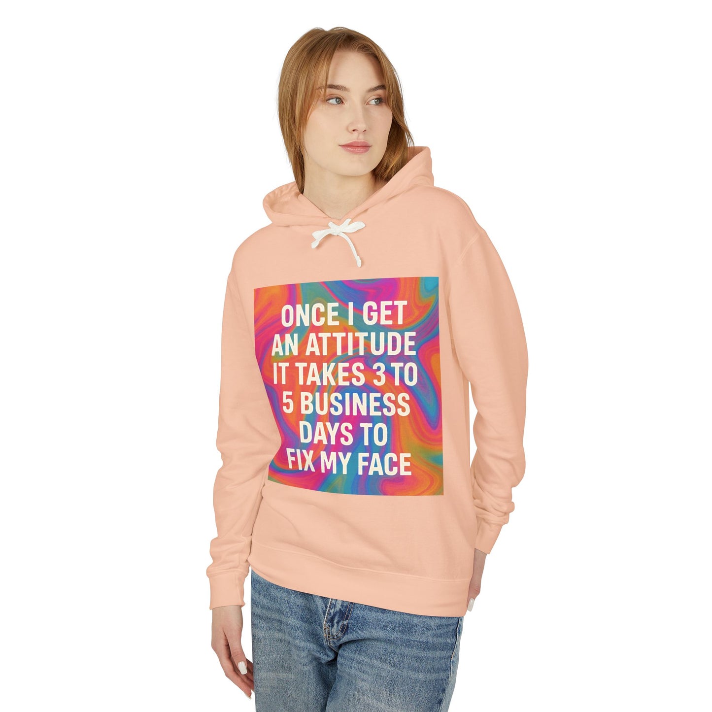 Fix My Face Unisex Lightweight Hoodie