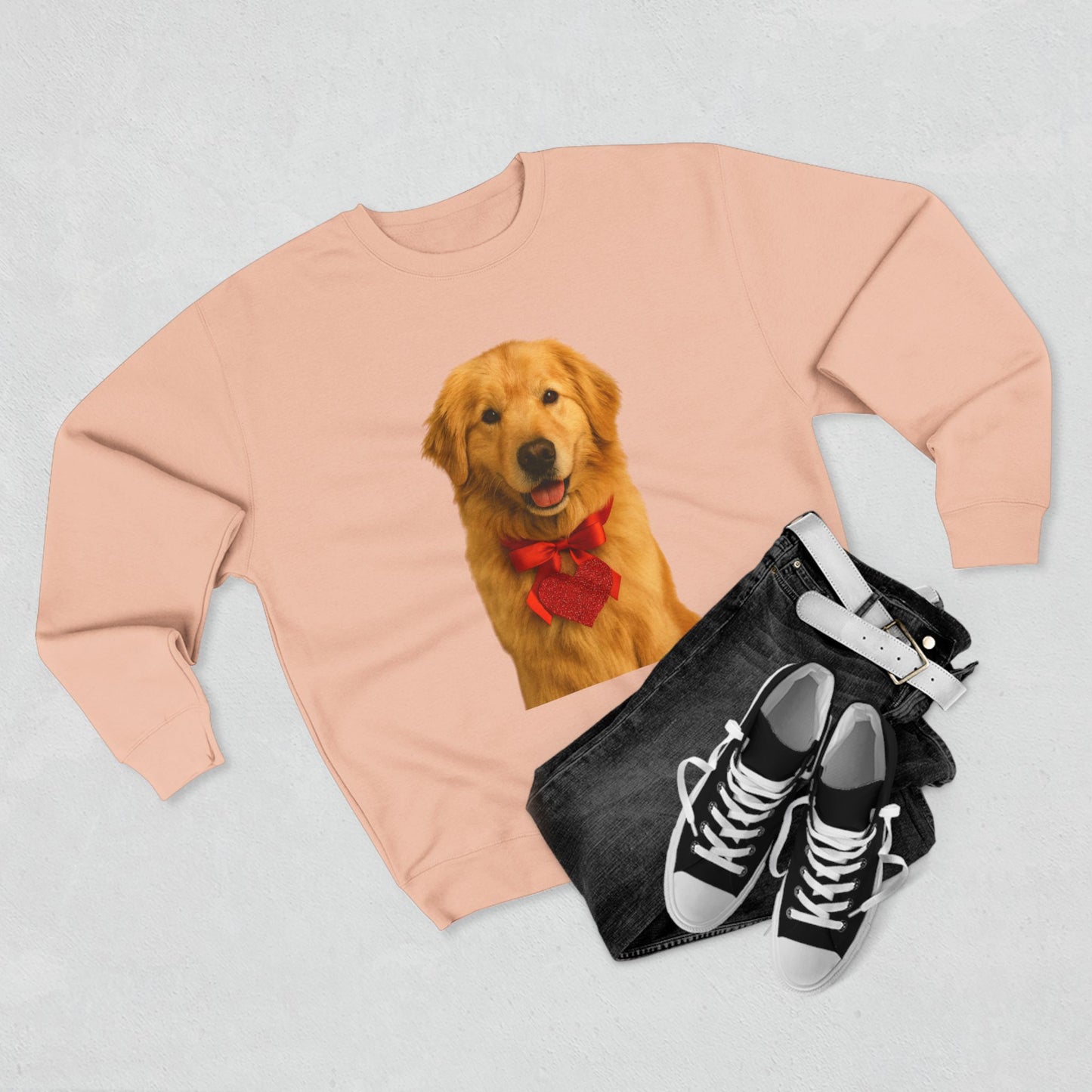 Cupid's Companion Golden Unisex Crewneck Sweatshirt