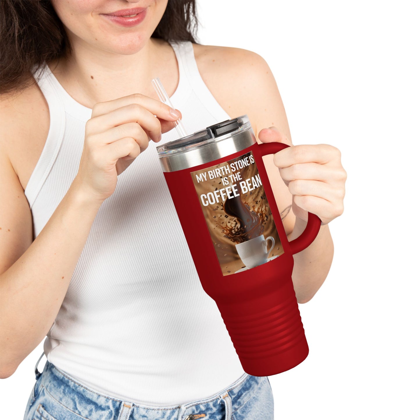 Birth Stone Insulated Travel Mug