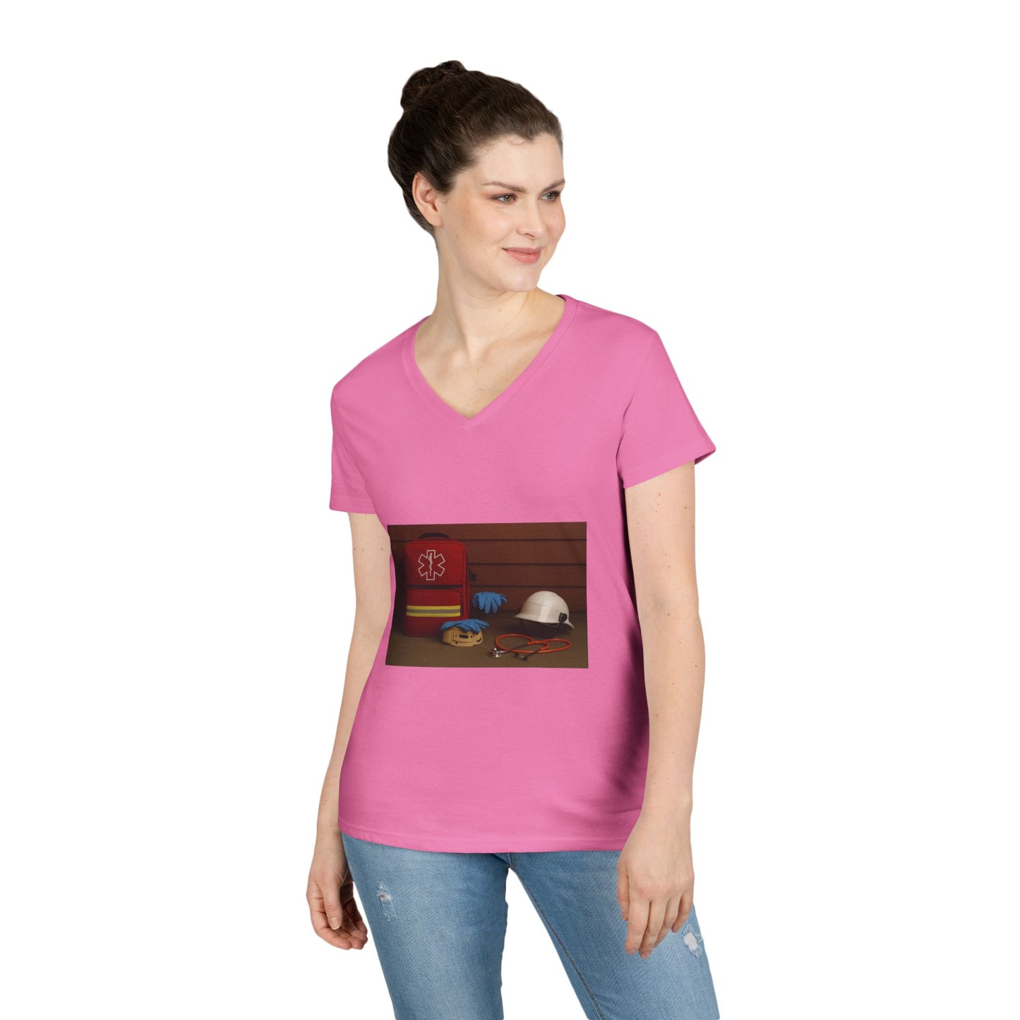EMS Appreciation Women's V-Neck T-Shirt