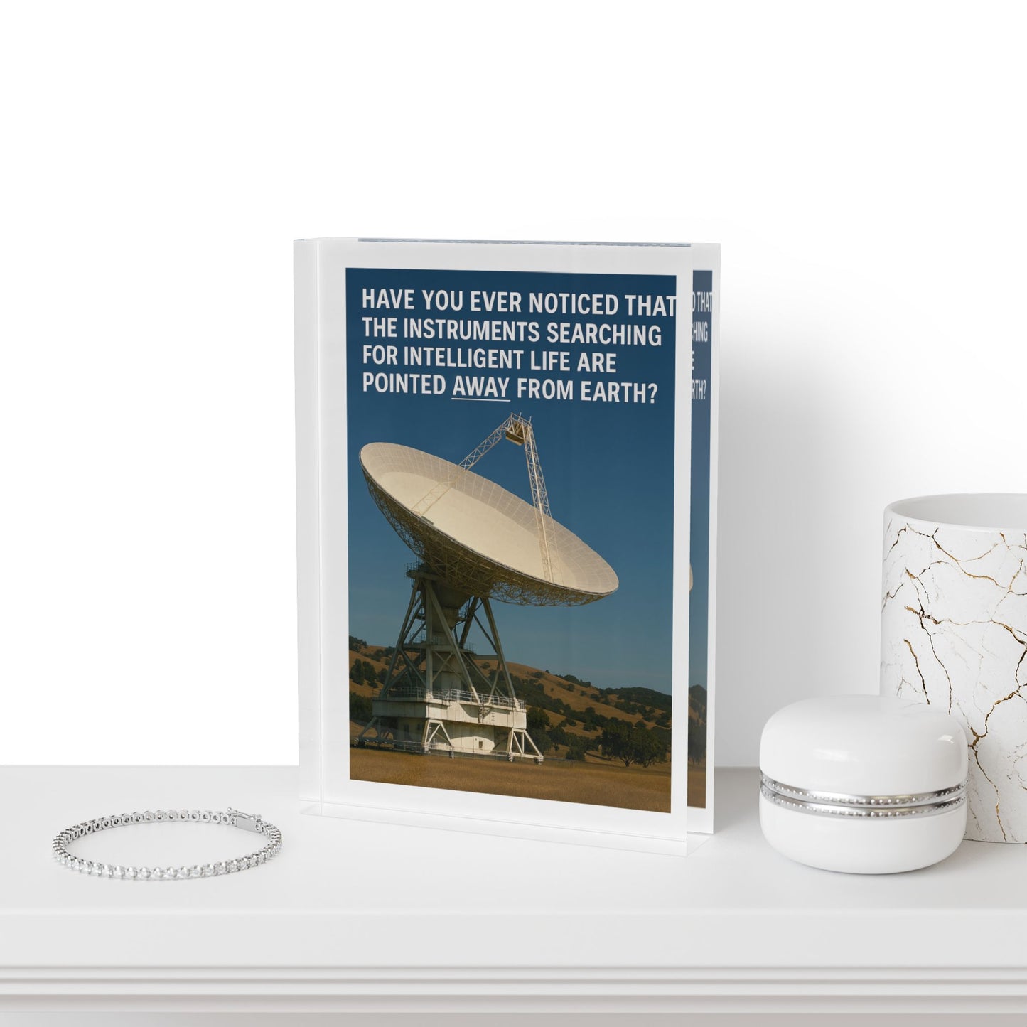 Intelligent Life Acrylic Photo Block
