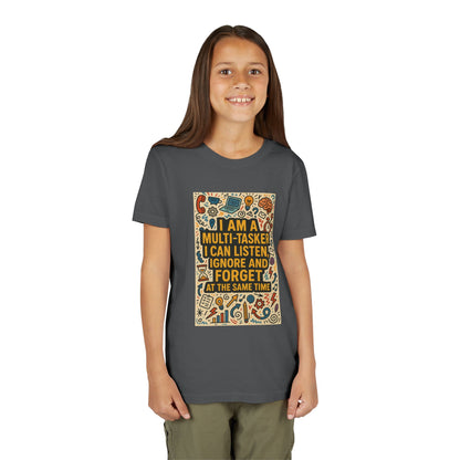 Multi-Tasker Youth Unisex Short Sleeve Crewneck Tee