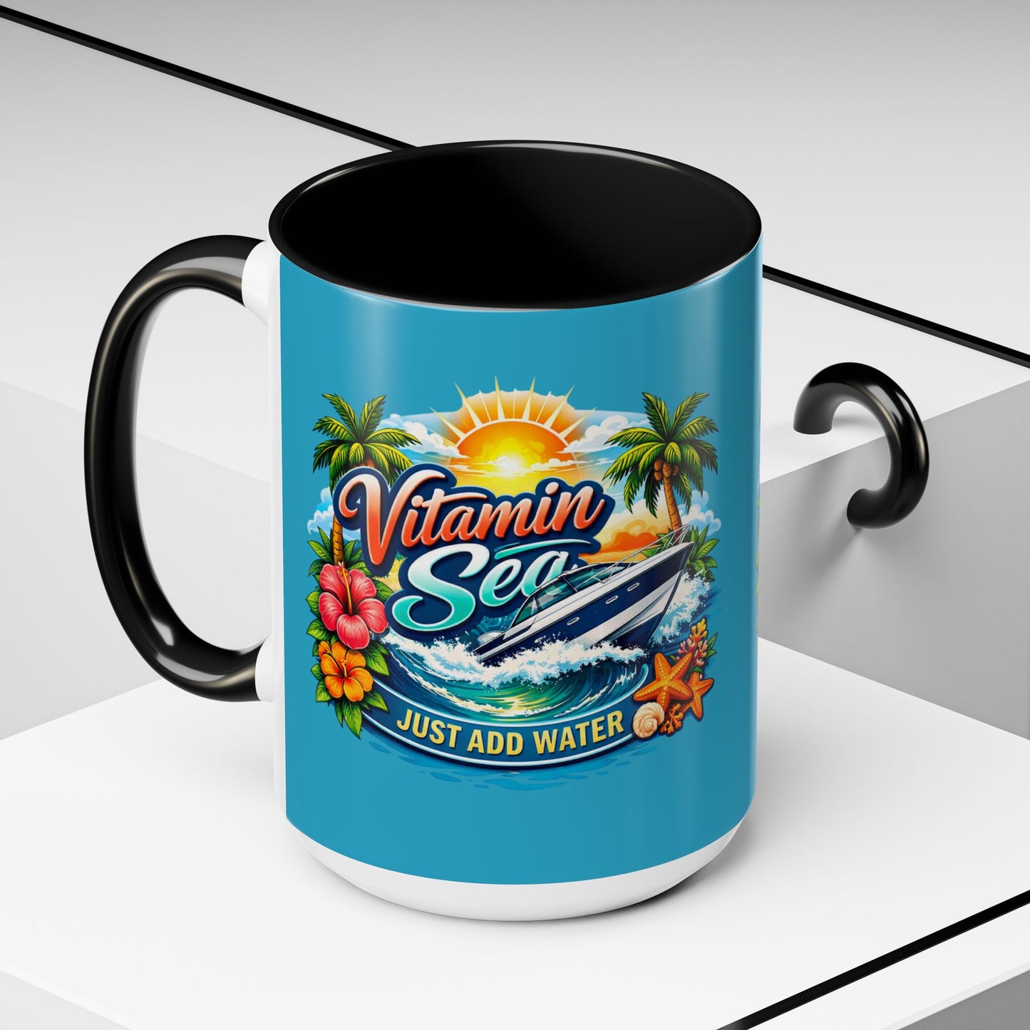 Vitamin Sea 2-Tone Coffee Mug