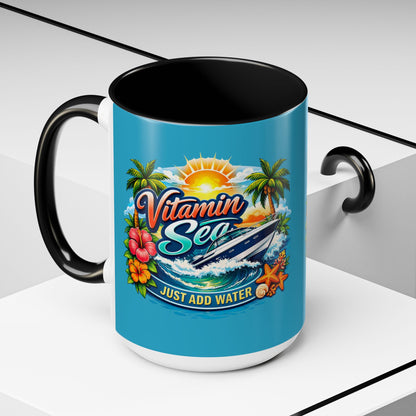 Vitamin Sea 2-Tone Coffee Mug