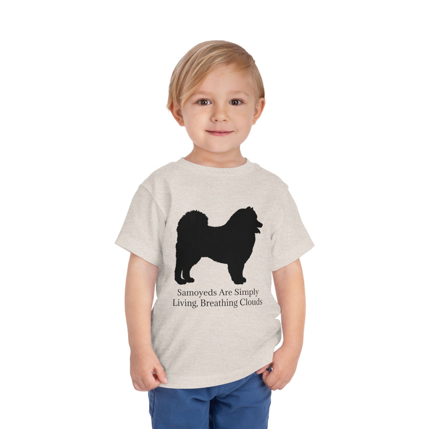 Clouds Toddler Unisex Short Sleeve Crewneck Tee