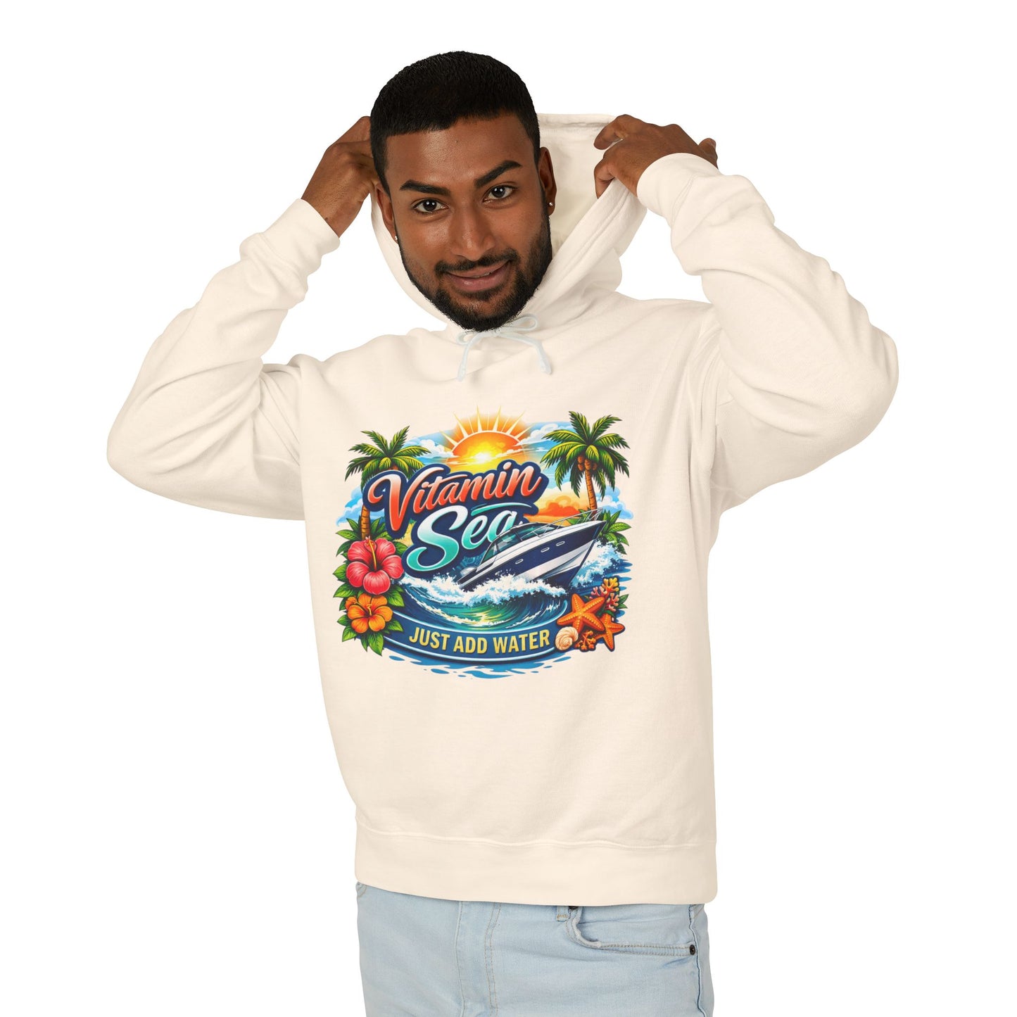 Vitamin Sea Unisex Lightweight Hoodie