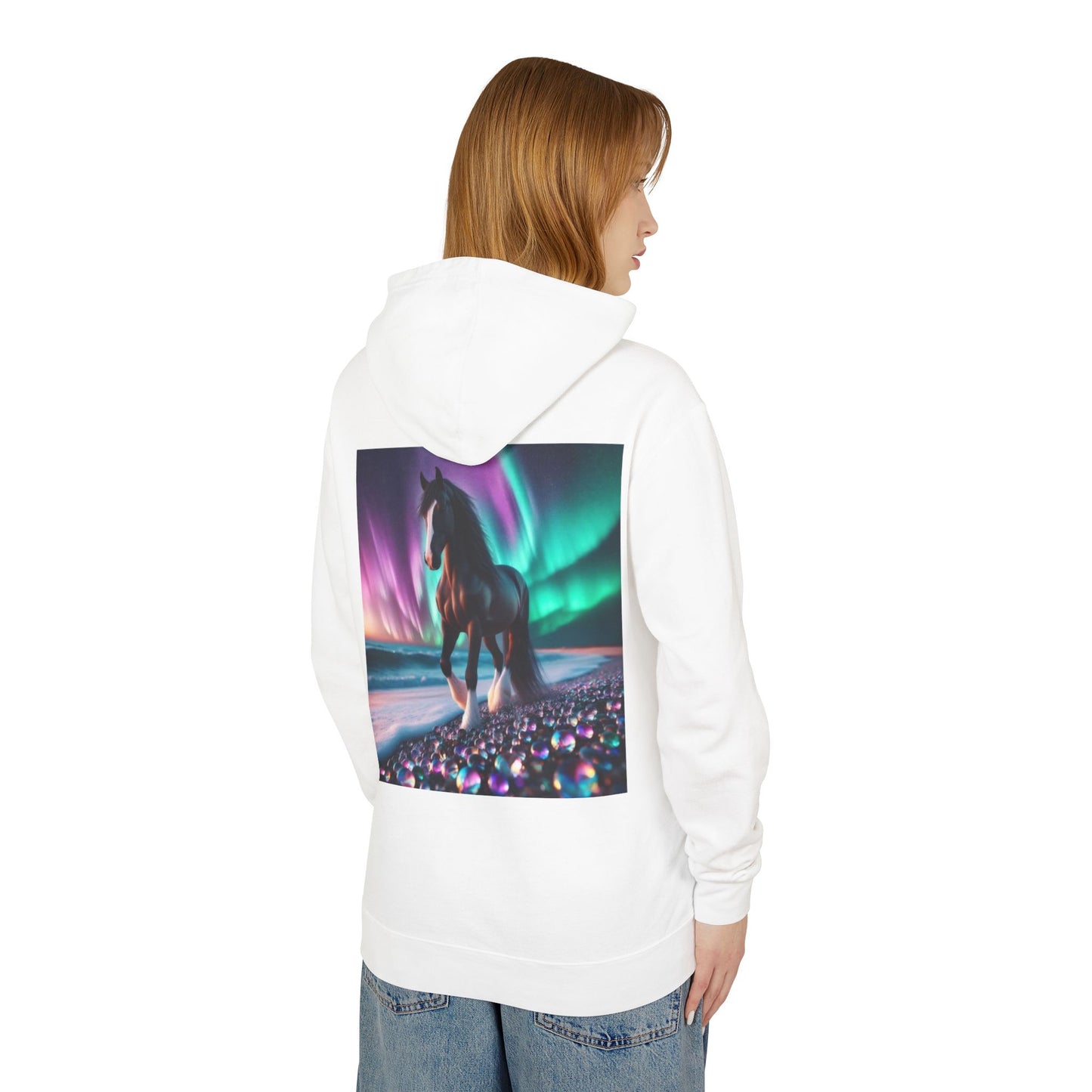 Midnight Magic Unisex Lightweight Hoodie