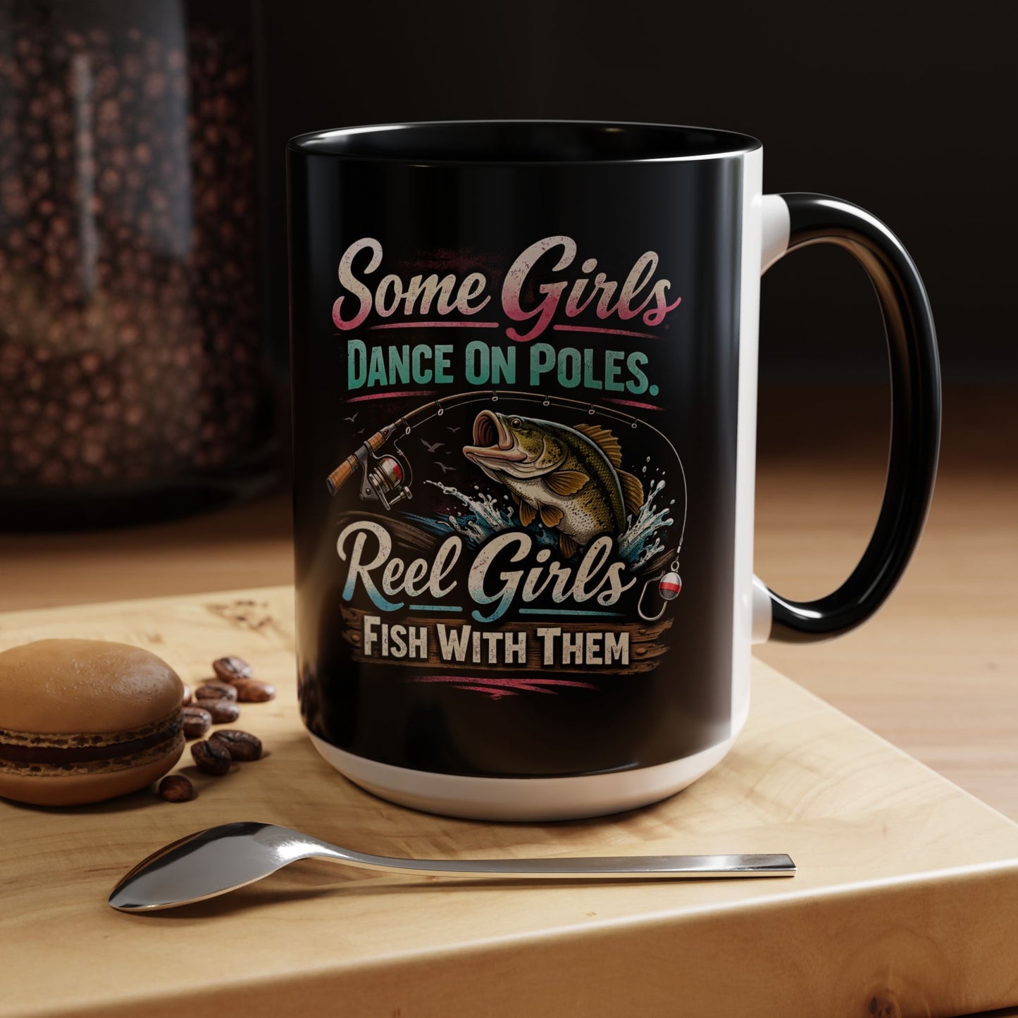 Reel Girls 2-Tone Coffee Mug