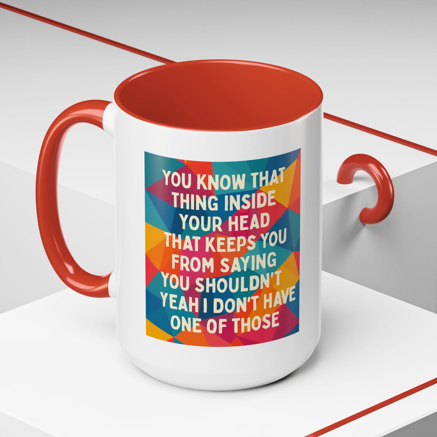 No Filter 2-Tone Coffee Mug