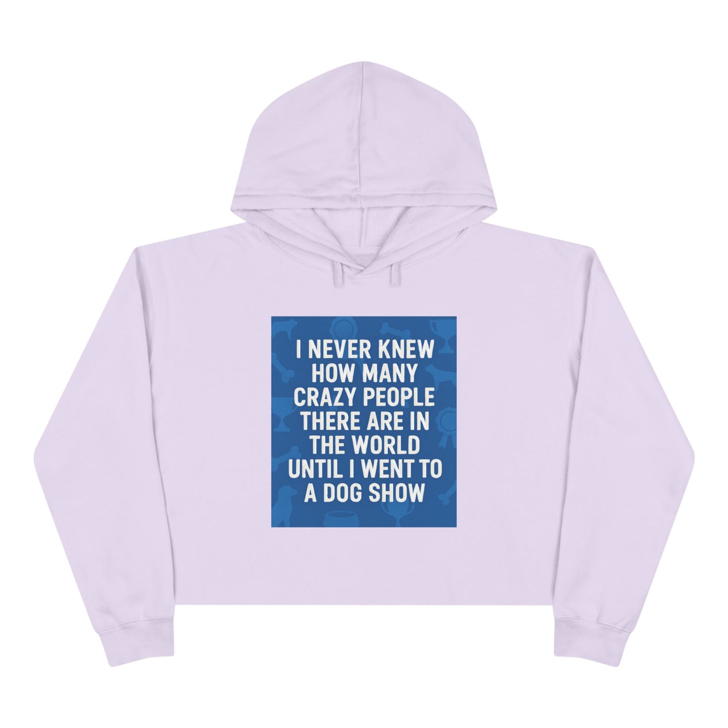 Never Knew Women's Crop Hoodie