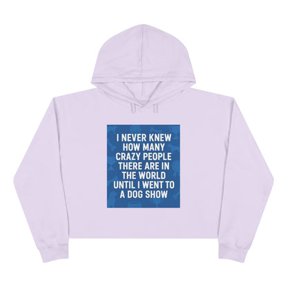 Never Knew Women's Crop Hoodie
