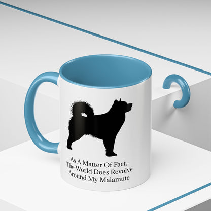 Matter Of Fact Malamute 2-Tone Coffee Mug