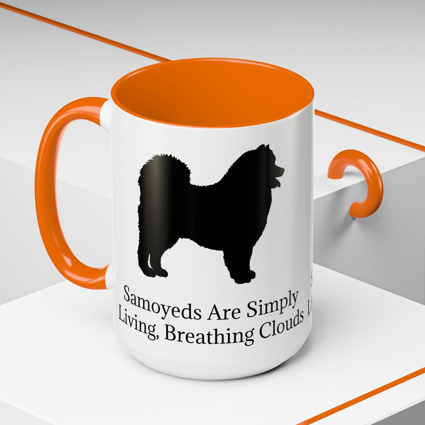 Clouds 2-Tone Coffee Mug