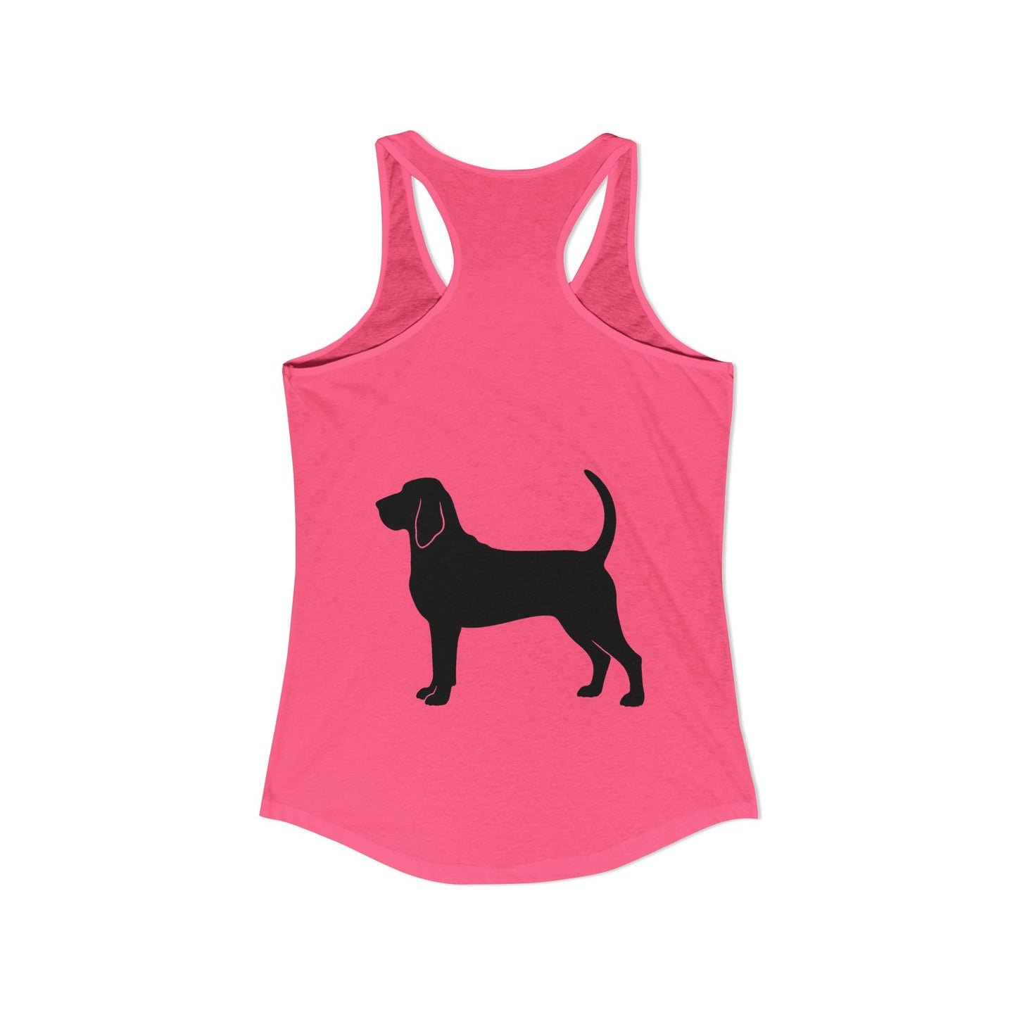 Bloodhound Silhouette Women's Racerback Tank