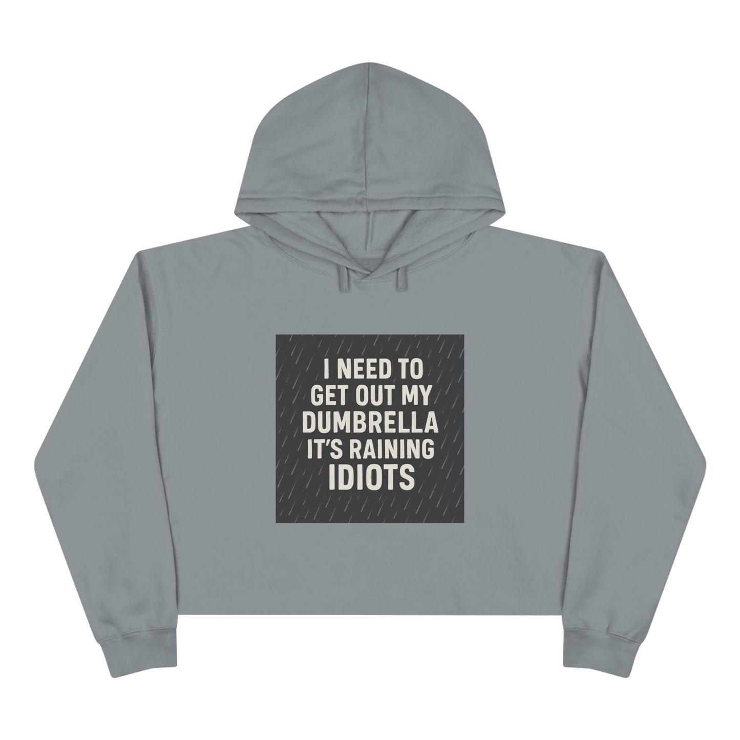 Dumbrella Women's Crop Hoodie