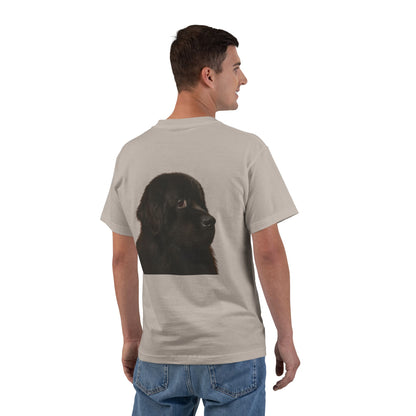Newfie Head Men's Short-Sleeve Crewneck Tee