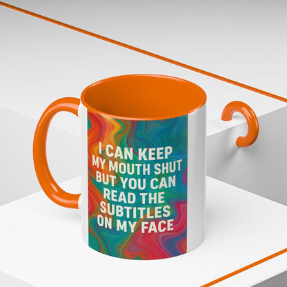 Subtitles 2-Tone Coffee Mug