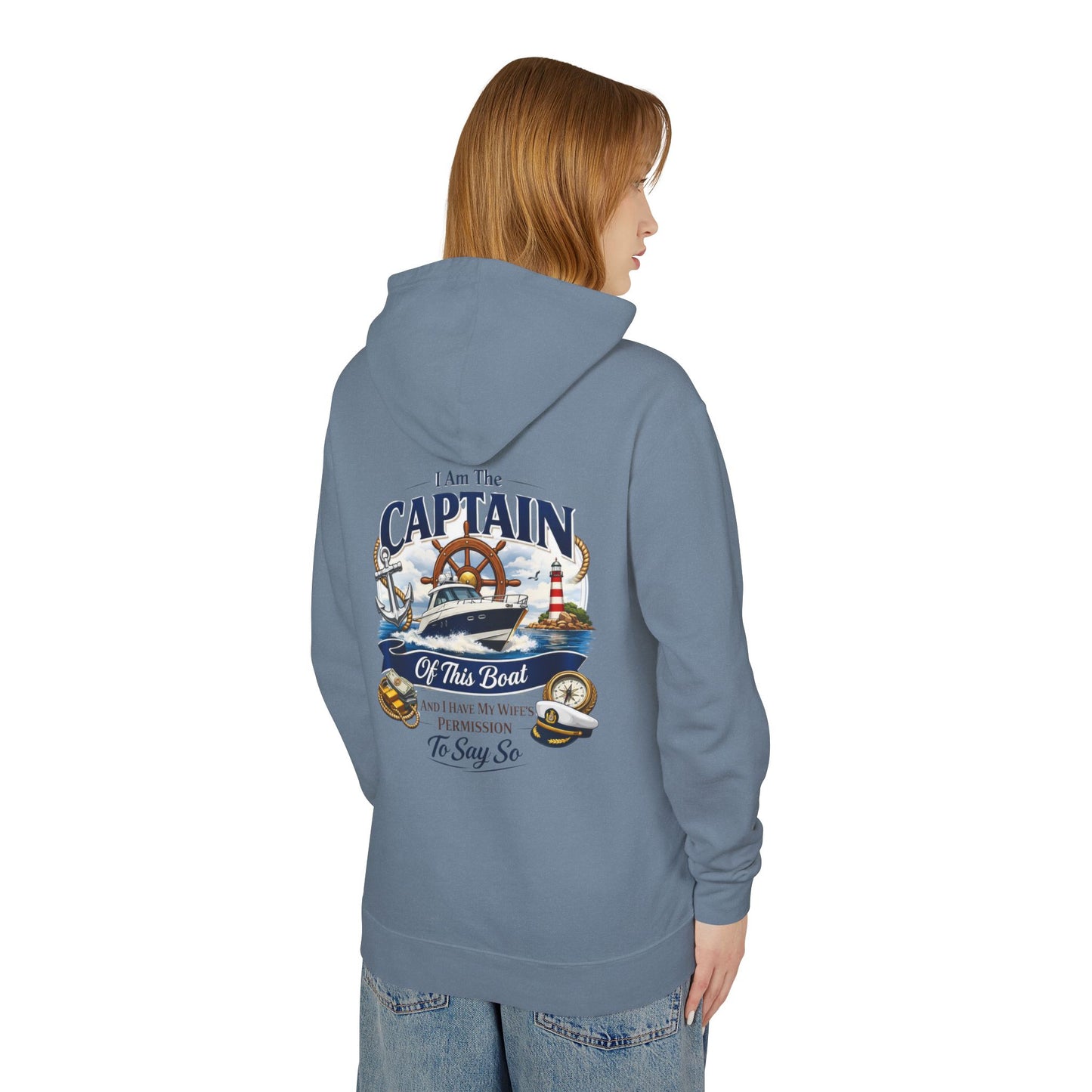 Captain Unisex Lightweight Hoodie