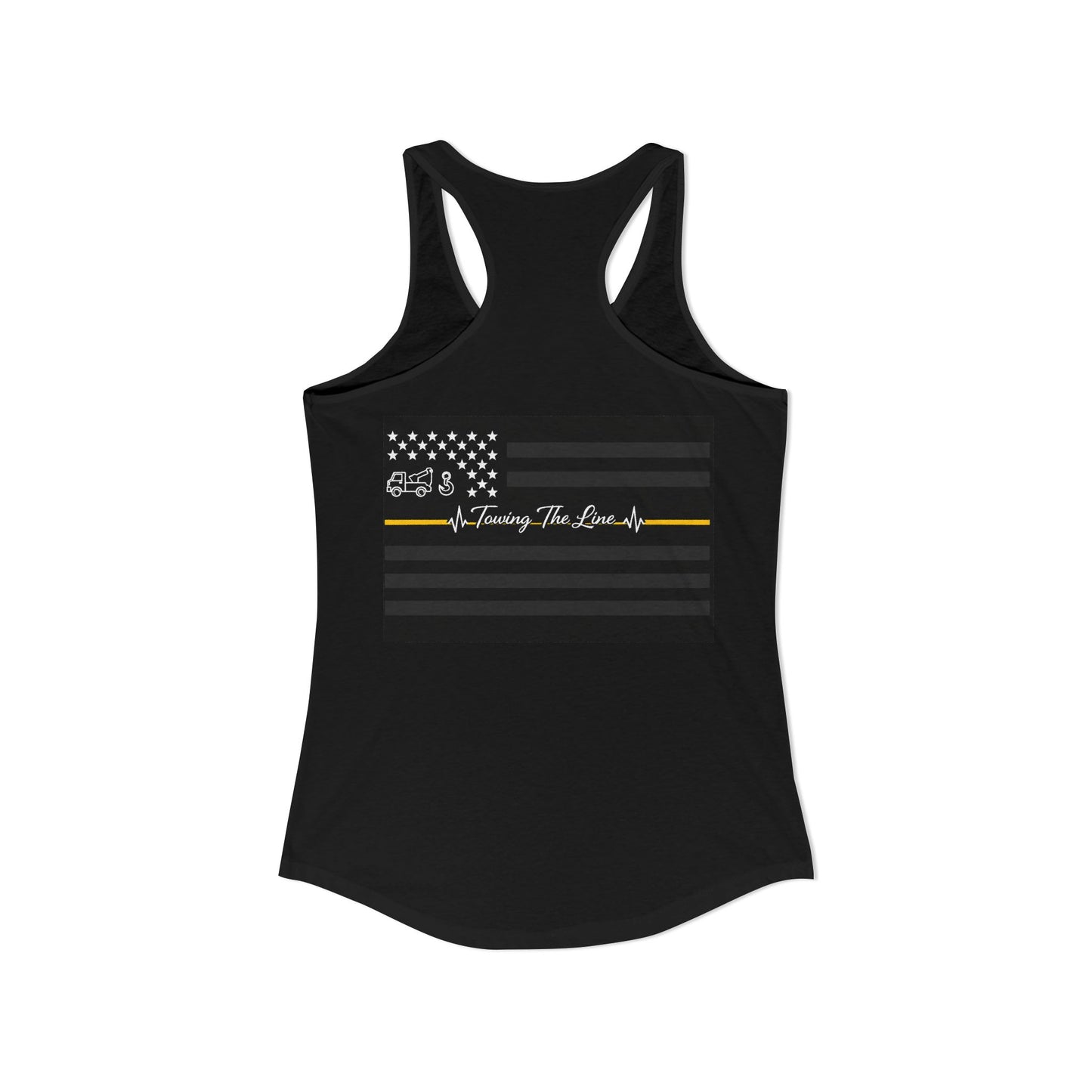 Thin Yellow Line Women's Racerback Tank